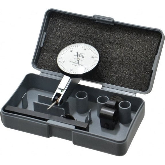 TESA Brown & Sharpe 0 to 0.03", 0.000500" Graduation, Horizontal Dial Test Indicator