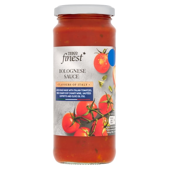 TESCO FINEST BOLOGNESE PASTA SAUCE 340G, Imported from Britain
