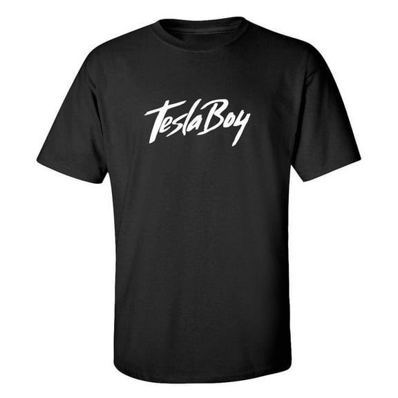 TESLA BOY MODEL 3 T-Shirt Graphic Tee SIZE S THRU 2XL FREE SHIPPING