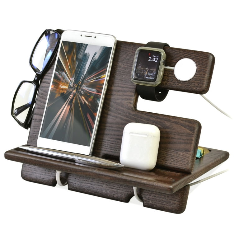 Desk organizer Desk accessories for men iPad & iPhone stand Boss