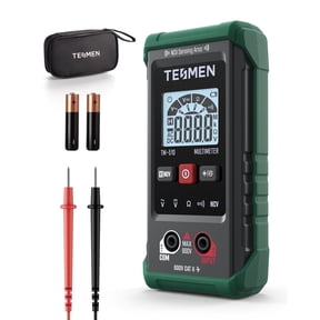 TESMEN TM-510 Digital Multimeter, Auto-Ranging Electrical Tester with 4000 Counts, Measures Voltage, Current, Resistance for Home, Car, DIY