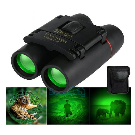 TESOBI 30x60 Binoculars With Day Night Vision BAK4 Prism High Power Waterproof With Case