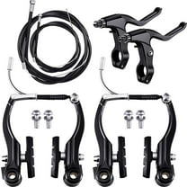 TESOBI Universial Bike Brake Set Front Rear MTB Brake BMX Bike   Cables Lever Kit Callipers Levers Cables