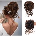 thumbnail image 1 of TESOON Claw Clip Messy Bun Hair Piece,Hair Extensions for Women,Tousled Updo, 1 of 13