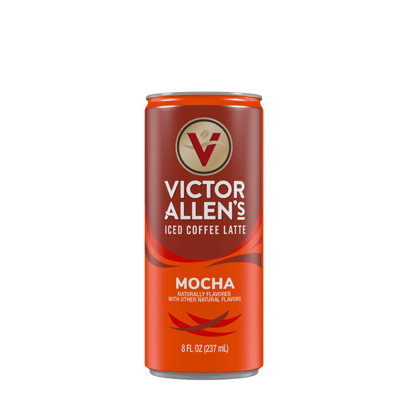 TEST-Victor Allen's Coffee Mocha Latte Ready to Drink, 12 Pack - 8oz Cans
