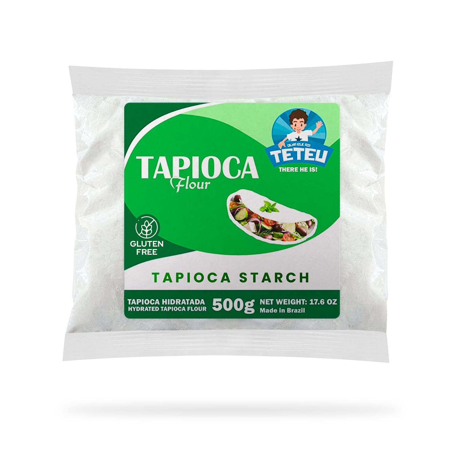TETEU Tapioca Starch Flour, Gluten Free Tapioca Starch for Baking