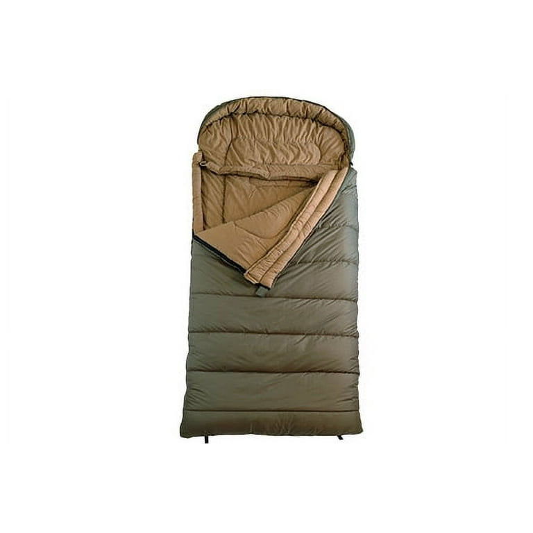 TETON Sports Celsius XL 25 F Sleeping Bag Right Zipper Green