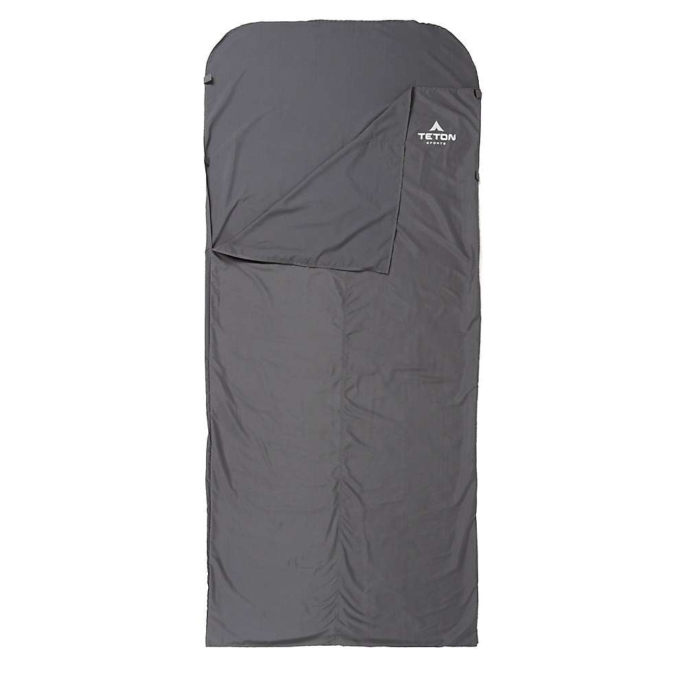 Teton Sleeping Bag Liner, Black