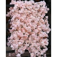 thumbnail image 1 of TETOU 47.2ft Flower Garland Artificial Cherry Blossom Hanging Vines for Spring Pink Home Room Wedding Party Kawaii Decor, 1 of 8