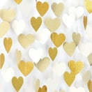 Andaz Press Wedding Table Decorations Party Banner, Wood White