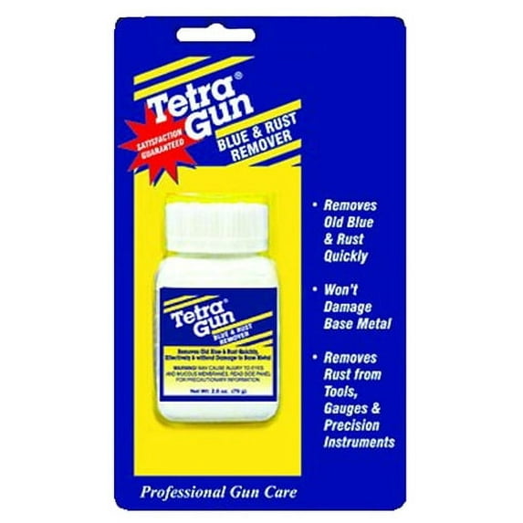 TETRA GUN BLUE CLEANER BLUE & RUST REMOVER 2.7 OZ