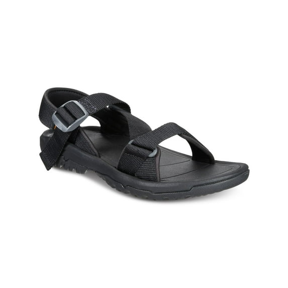TEVA Mens Black Padded Water Resistant Non-Slip Hurricane Xlt2 Open Toe Sandals Shoes 12