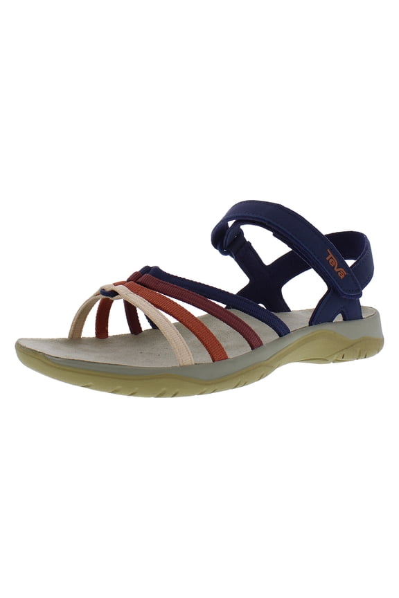 Elzada Web Women's Vegan Strappy Sandal in Multicolor Size 10