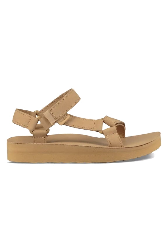 Womens Midform Universal Leather Sandal, Color: Desert Sand, Size: 10 (1102435-DSND-10)