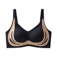thumbnail image 1 of TEVEQ 2025 New Women's Seamless Bra No Underwire Comfort Push Up Bras Buttery Soft Wireless Bralette Full Coverage Sport Everyday Bra Super Gather Soft Comfortable Bra Wireless Up Bra Super Gather Br, 1 of 4