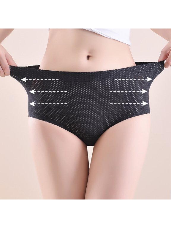 Butt Lifter Panties for Women Padded Underwear Seamless Booty Pads Enhancer Shapewear Butt Lifting Panty for Under Dresses Women's Butt Lifting Thick Hip Pad Body Shaping Buttocks Pants Black S