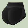 thumbnail image 1 of TEVEQ Butt Lifting Panties for Women Womens Underwear Tummy Control Boyshorts Panties Body Sculpting Buttocks Artifact Hip Lifting Pants Peach Hip Buttocks Buttock Pad Underwear Black Xl, 1 of 4