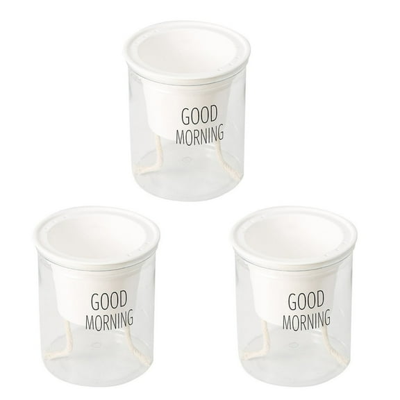 TEVEQ Clearance!Flower Pots,3 Pack 4 Inch Clear Planter Pots Large African Violet Plastic Pots Absorbent Pots for Indoor Plants Herbs African Violet Ocean Plant Orchid Planter Clear