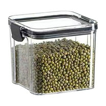 TEVEQ Food Storage Containers Large Plastic Airtight Food Storage Containers for Flour, Sugar, Baking Supplies