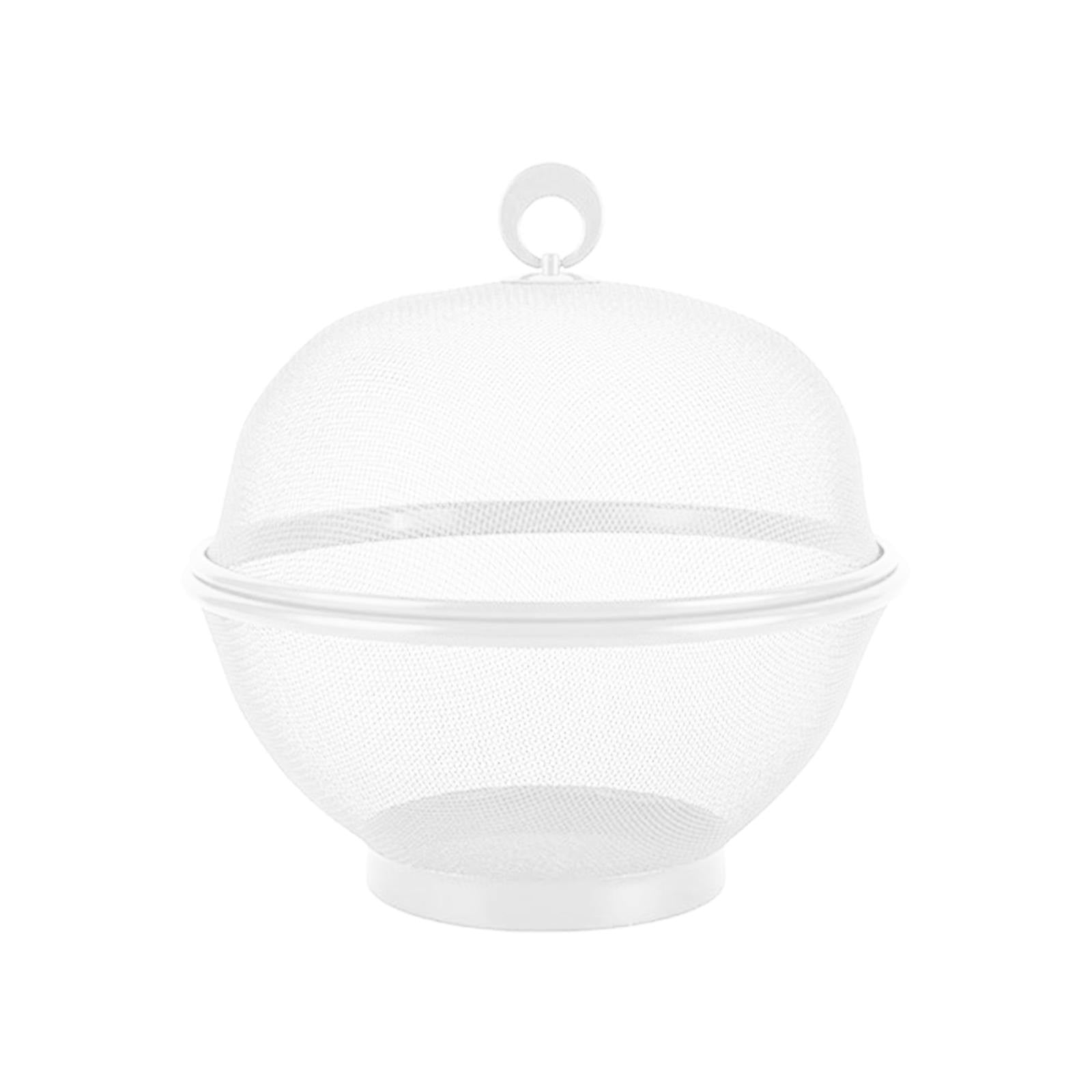 TEVEQ Fruit Basket With Lid Decorative Fruit Bowl Metal Wire Basket teveq-fruit-basket-with-lid-decorative-fruit-bowl-metal-wire-basket