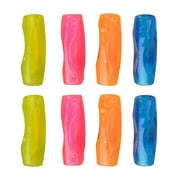 TEVEQ Pencil Rubber for Handwriting, Ergonomic Pen Writing Grip Assorted Colors