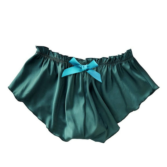 TEVEQ Sleepwear for Women Satin Silk Women Pajamas S-Xxxl Floral Shorts Lace Underwear Flowers Women's Sleepwear