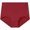 thumbnail image 1 of TEVEQ Women's Seamless Underwear Full Coverage Stretch Brief Ladies Panties High Waist Cotton Underwear Soft Brief Regular and Plus Size，Cotton Underwear High Waisted Briefs Full Coverage Hipste T M, 1 of 3