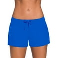 thumbnail image 1 of TEVEQ Women's Summer Loose Shorts Contrast Tie Up Beachwear Swim Shorts Women Tummy Control Women's Board Shorts Swimswear Bottoms Tankini Swim Bathing Briefs Swim Board Shorts for Women Swimwear, 1 of 3