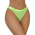 thumbnail image 1 of TEVEQ Womens Underwear Women's Silky Shiny Low Waist Briefs Transparent Underwear Cotton Underwear for Womens, 1 of 6