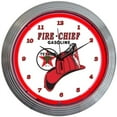 thumbnail image 1 of TEXACO FIRE CHIEF NEON CLOCK – 8TXFIR, 1 of 1