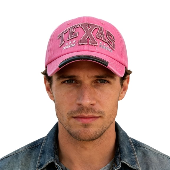 TEXAS 3D Embroidered Baseball Cap Women Men Vintage Ripped Distressed Dad Hat Texas State Pride Sun Hat Unisex