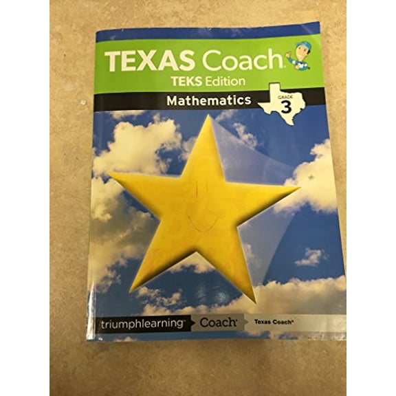 Pre-Owned TEXAS Coach TEKS Edition Mathematics Grade 3 USED Paperback