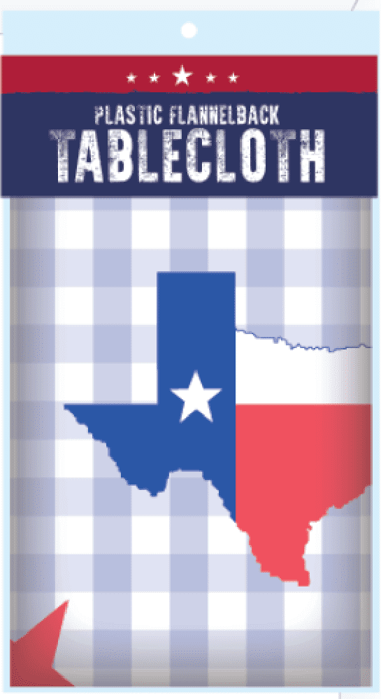 TEXAS FLAG TABLECLOTHS