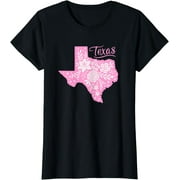 TEXAS Flower Floral Home State Texan Design T-Shirt