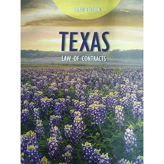 Pre-Owned TEXAS LAW OF CONTRACTS Paperback