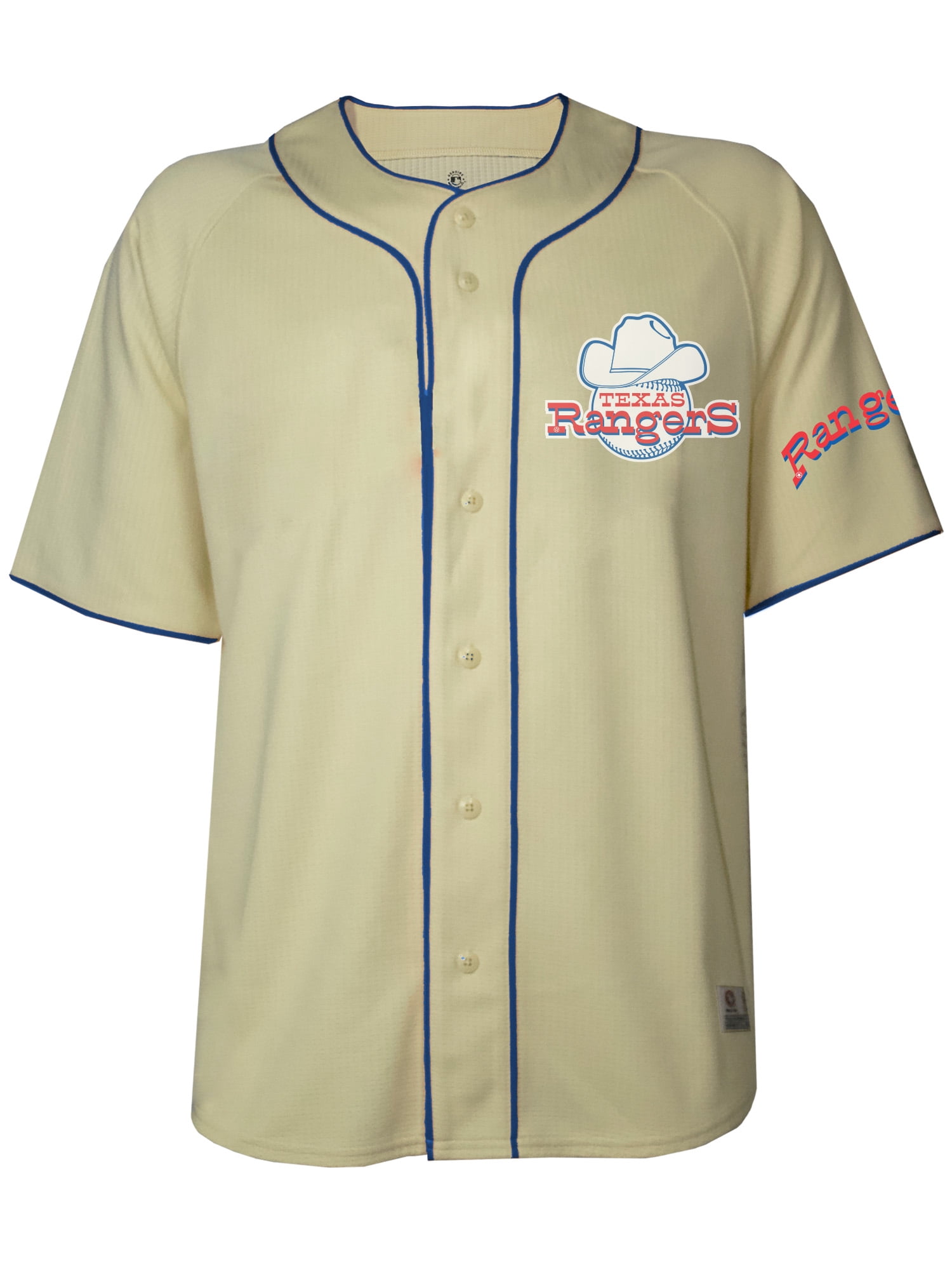 MLB Texas Rangers Cream Cotton Jersey - Walmart.com