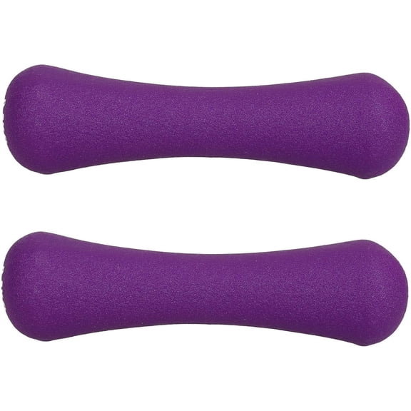 TEXBM Ergonomic Bone Dumbbells for Women 2pcs Hand Weights Comfort Pvc Perfect for Strength Training Cardio Exercises