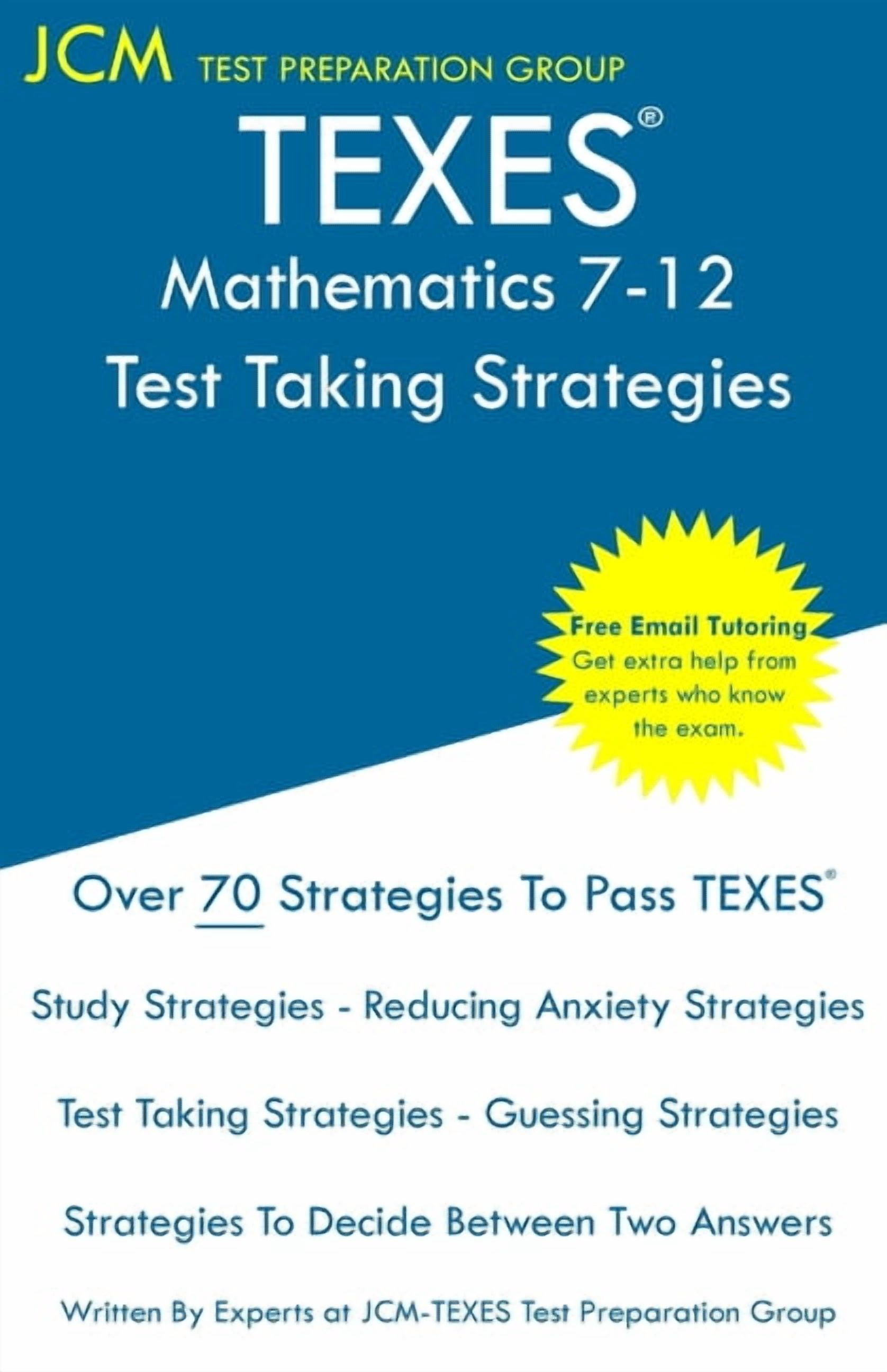 Tex Prep Math TEXES Mathematics 7-12 - Test Taking Strategies: TEXES 235 Exam - Free ...
