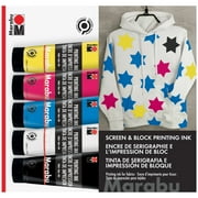 TEXTILE PRINT INK 100ML SET/5