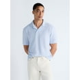 thumbnail image 1 of Free Assembly Men's Textured Polo Camp Shirt, Sizes S-3XL, 1 of 6
