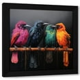 thumbnail image 1 of TEXTZEN 15x15 Black Modern Wood Framed Wall Art Titled - Embrace Your DNA, 1 of 6