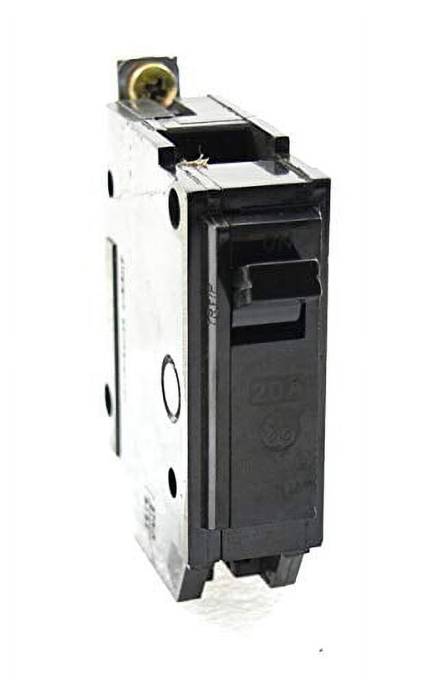 TEY/Q-Line THQB1120 Miniature Circuit Breaker  20A Single Pole Breaker  120/240 VAC, 10 kA Interrupt  Thermal Magnetic Trip  Bolt-On Installation  HACR & SWD Rated
