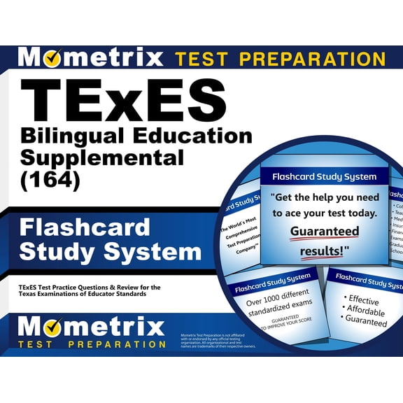 TExES Bilingual Education Supplemental (164) Flashcard Study System : TExES Test Practice Questions & Review for the Texas Examinations of Educator Standards (Cards)