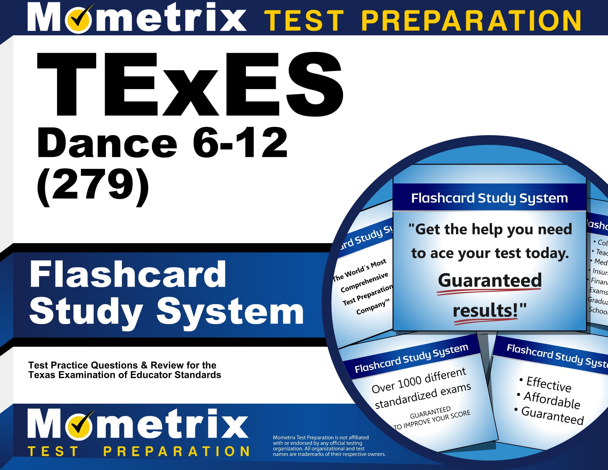 TExES Dance 6-12 (279) Flashcard Study System : TExES Test Practice Questions & Review for the ...
