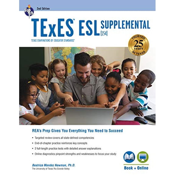Pre-Owned TExES ESL Supplemental (154) Study Guide 2025-2026 (Paperback) 0738612677 9780738612676