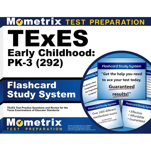 TExES Early Childhood: Pk-3 (292) Flashcard Study System : TExES Test Practice Questions and Review for the Texas Examinations of Educator Standards (Cards)