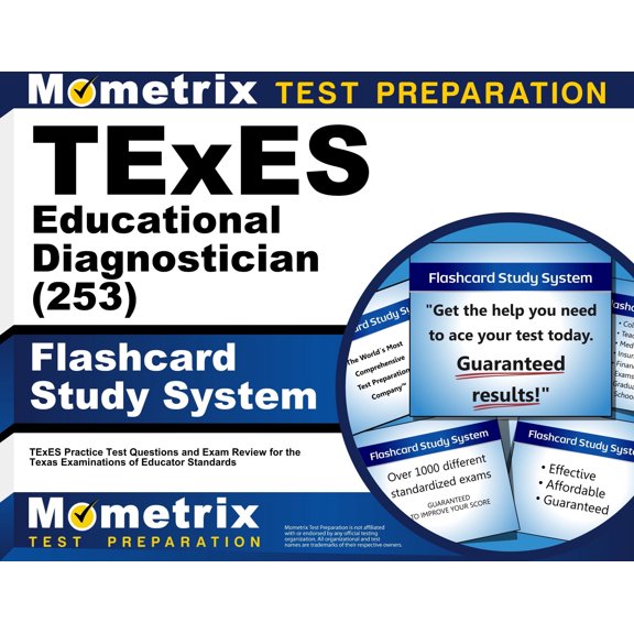 TExES Educational Diagnostician (253) Flashcard Study System : TExES Practice Test Questions and Exam Review for the Texas Examinations of Educator Standards (Cards)