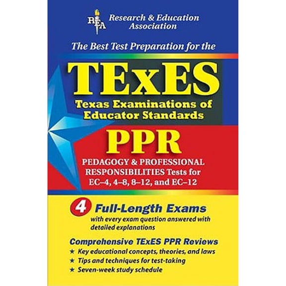 Pre-Owned TExES PPR (REA) - The Best Test Prep for the Texas Examinations of Educator Stds (Test Preps) (Paperback) 0738600083 9780738600086