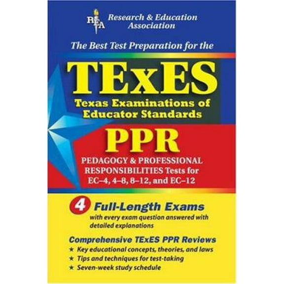 Pre-Owned TExES PPR: The Best Test Preparation for the Texas Examinations of Educator Standards (Paperback) 0738600083 9780738600086