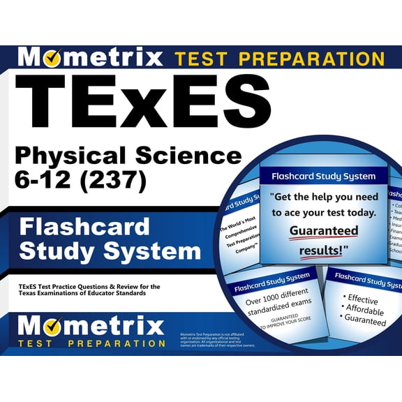 TExES Physical Science 6-12 (237) Flashcard Study System : TExES Test Practice Questions & Review for the Texas Examinations of Educator Standards (Cards)